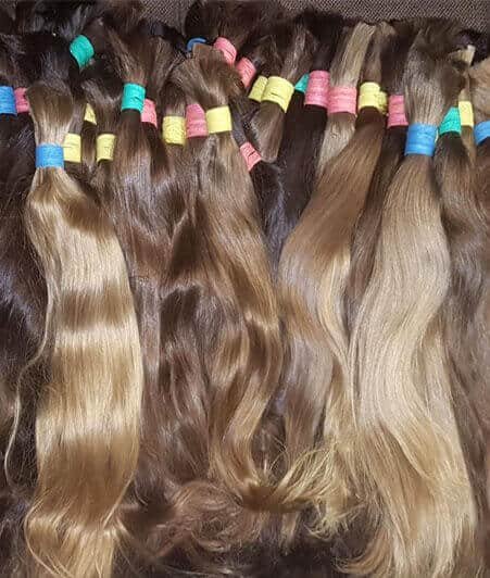 The Whole Process of Wholesale Human Hair Clip-in Extensions​