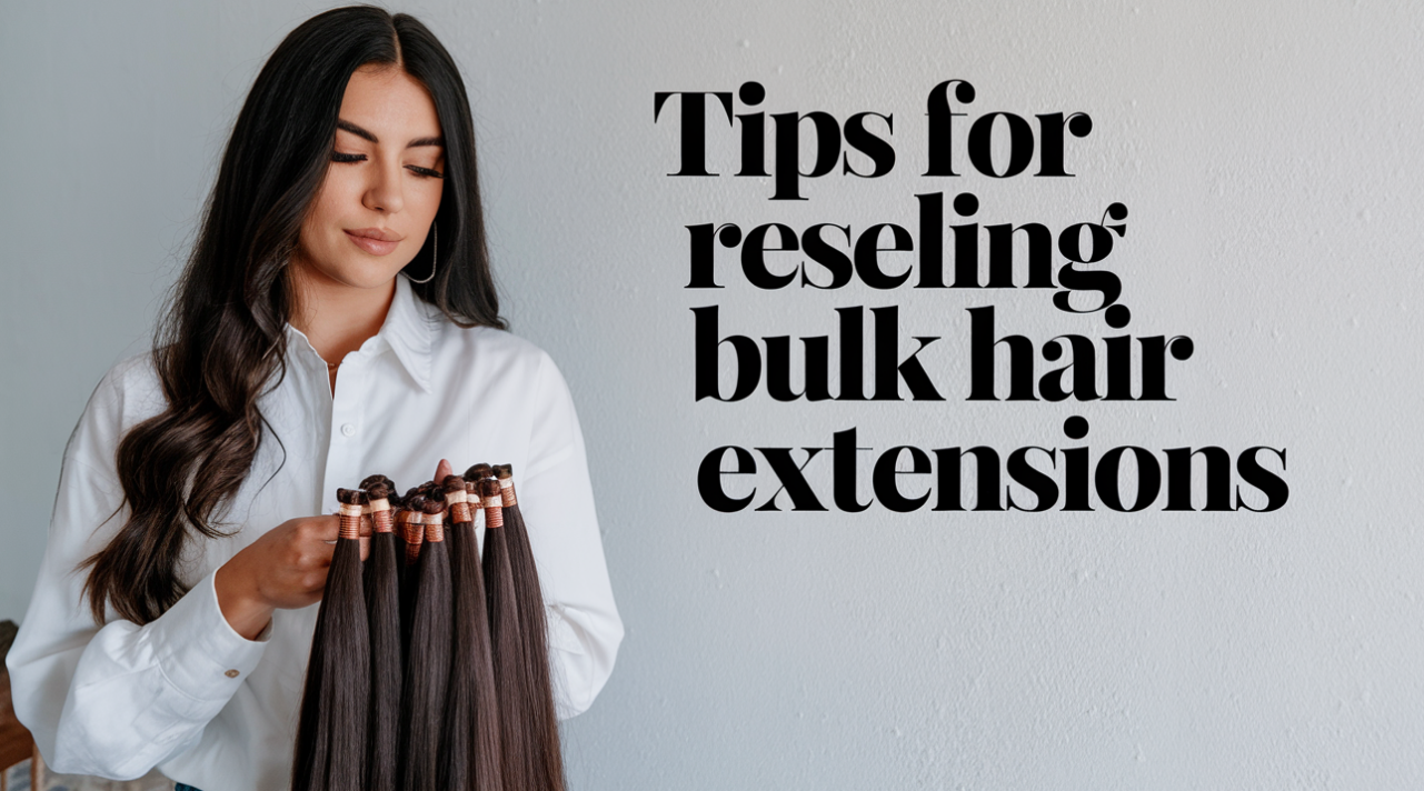 Marketing and Selling Bulk Hair Extensions