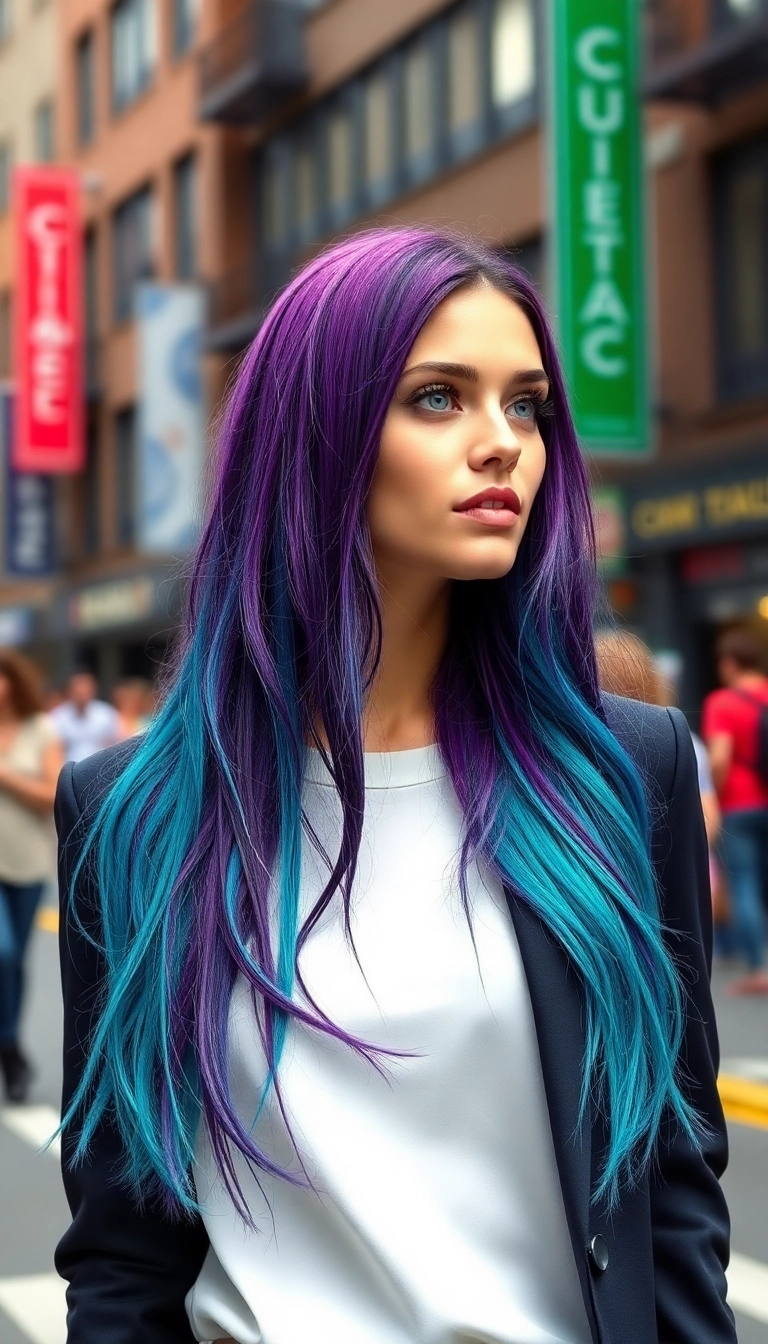 15 Must-Have Wholesale Clip-In Hair Extensions for a Glamorous Makeover (Check Out #8!) - 5. Bold Colors: Make a Statement