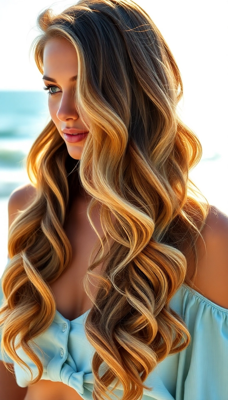 15 Must-Have Wholesale Clip-In Hair Extensions for a Glamorous Makeover (Check Out #8!) - 2. Beachy Waves: Effortless Glam