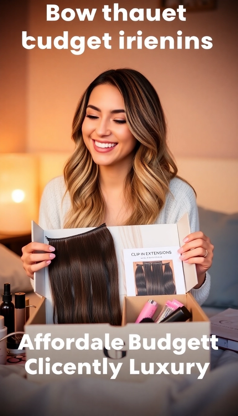 15 Must-Have Wholesale Clip-In Hair Extensions for a Glamorous Makeover (Check Out #8!) - 14. Affordable Luxury: Budget-Friendly Options