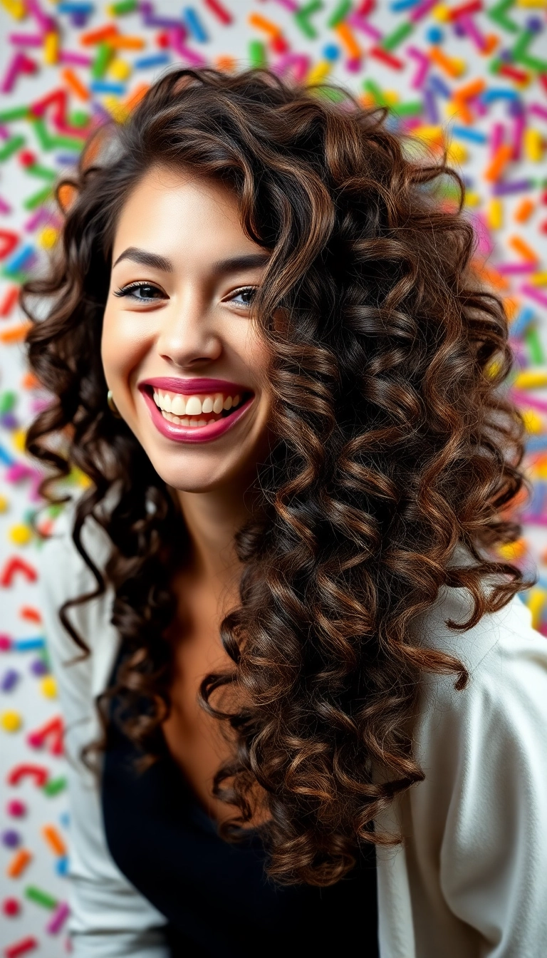 15 Must-Have Wholesale Clip-In Hair Extensions for a Glamorous Makeover (Check Out #8!) - 6. Curly Clip-Ins: Bouncy and Fun