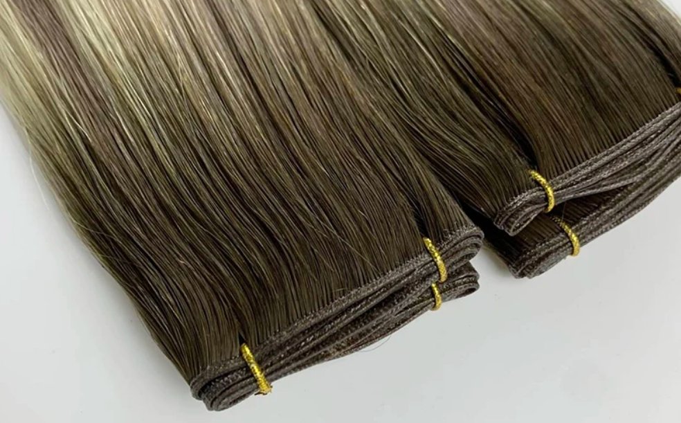 Dropshipping Hand-Tied Weft Hair Extensions