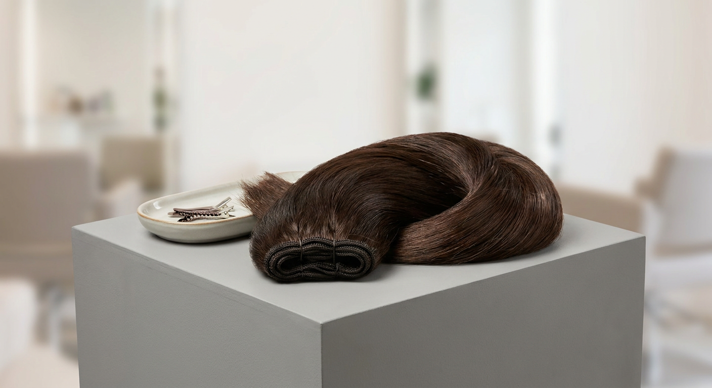 High grade wholesale wrap around ponytail human hair extensions